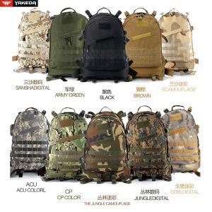 45L Small Tactical Day Pack Army Camouflage Backpack With 1000D