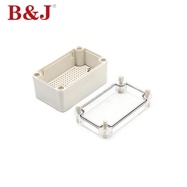 Dustproof PC Plastic Electrical Enclosure Boxes , Plastic Waterproof Enclosures