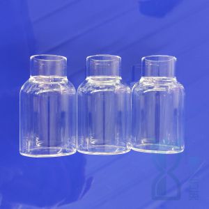 Custom Measuring Solution Quartz Container Quartz Bottle Manufacturer
