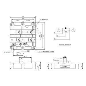 China CM800HA-50H HIGH POWER SWITCHING USE INSULATED TYPE MITSUBISHI IGBT Power Module on sale