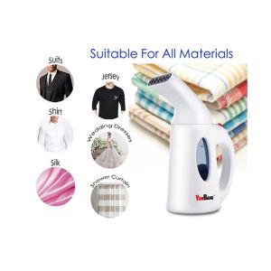 China 110 - 240V Voltage Travel Garment Steamer Handheld Fabric Steamer Fast Heat Up on sale