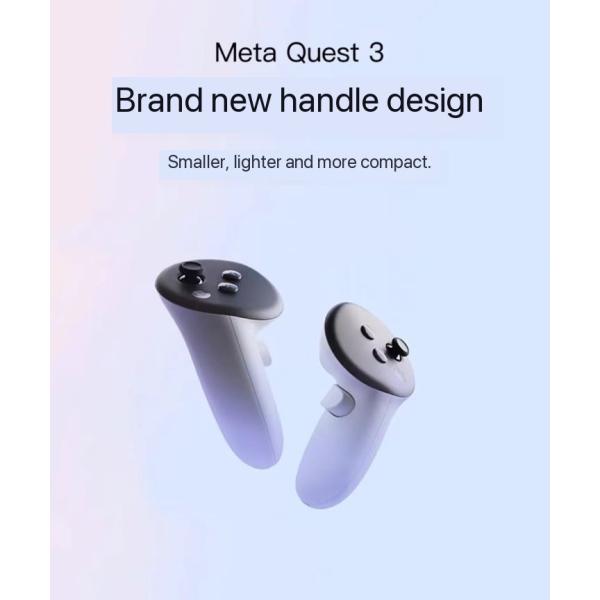 Quest 3 Virtual Reality Headset All in One 3D VR Glasses 8GB RAM With 128G 512G Support XR2 VR