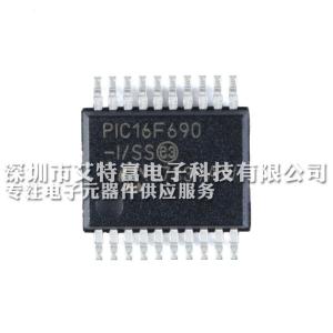 China 8-Bit CMOS Microcontrollers MCU PIC16F690 20 Pins Flash Based on sale