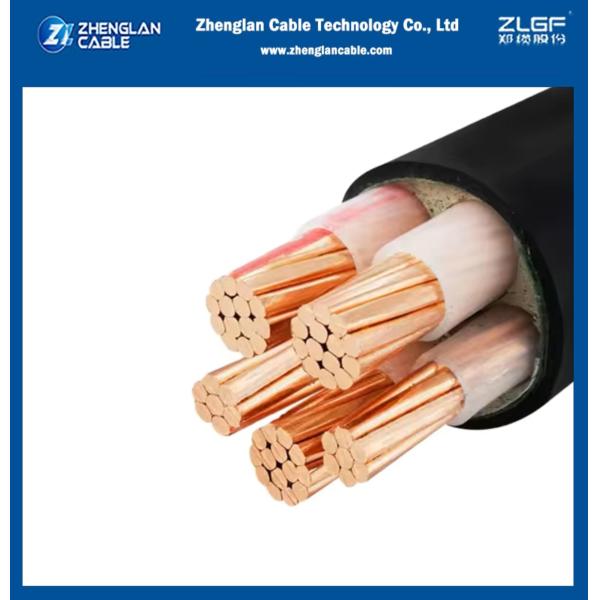 Copper Conductor XLPE Insulated PVC Sheath 0.6/1KV CU/XLPE/PVC Multicore Cable 16mm2 5 Cores Copper Cable 5x16mm2