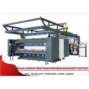 PLC Control Flexo Printing Machine With Central Temperature Contral System