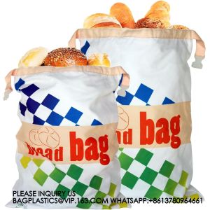 Reusable Bread Bags For Homemade Bread Storage ECO Bread Freezer Bag - Sourdough