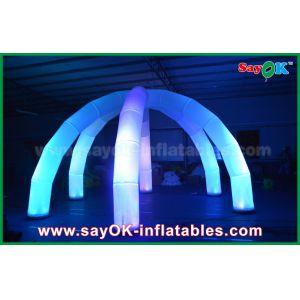 Arch For Wedding Led Lighting Decoration Inflatable Arch / Round Arch Six Leg