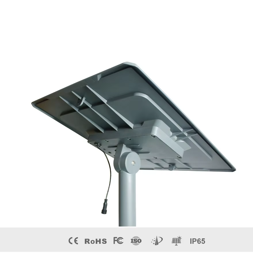 Charging efficiency solar light strip with RGB colorful light effect courtyard