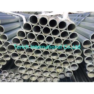 Hot Dip Galvanized Welded Steel Tube Round Shape With Od 12.7 - 609.6mm