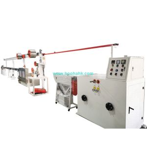 PTFE / PEP / PFA Material Extruding Machine For Cable Manufacturing