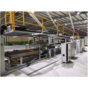 High Speed Five Layer Corrugated Cardboard Production Line with Cutting Accuracy