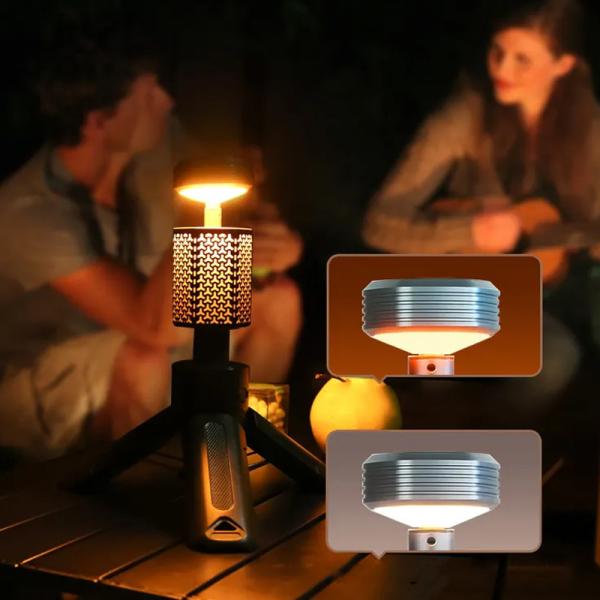 Quality Folding Retractable Multi Rechargeable Outdoor Camping Led Portable Hiking Light LED Night Table Desk Lamp for sale