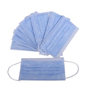 3Ply Disposable Protective Non Woven Type IIR Medical Surgical Face Mask with
