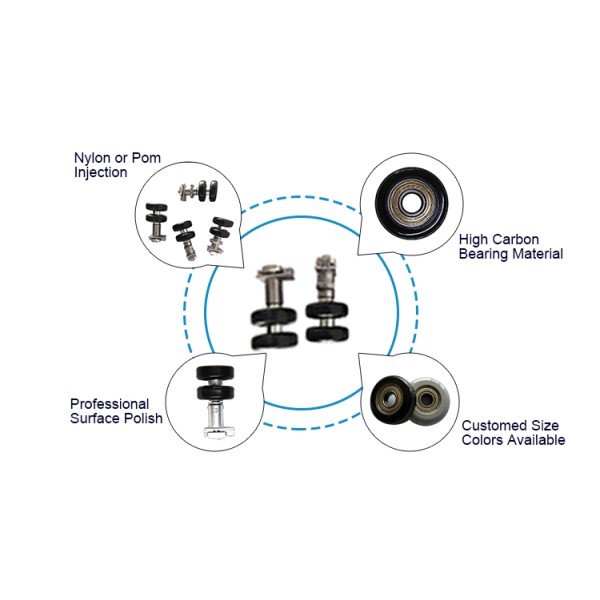 Plastic Door Window Roller