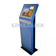 Healthcare Floor Standing Touch Screen Kiosk Customizable For Medical Facilities