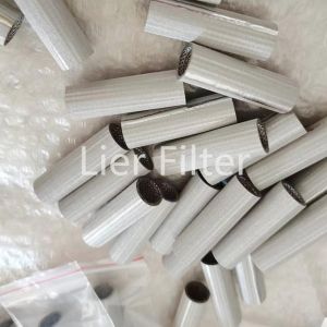 Sintered 50 Micron Mesh Filter Valve Body Stainless Steel Filter Element