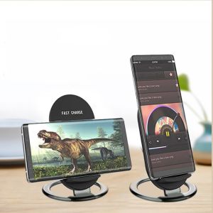 Vertical wireless charging 7.5W fast wireless charger for IPHONE X mobile phone