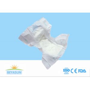 China Hydrophilic Nonwoven Disposable Baby Diapers with Ergonomic structure on sale
