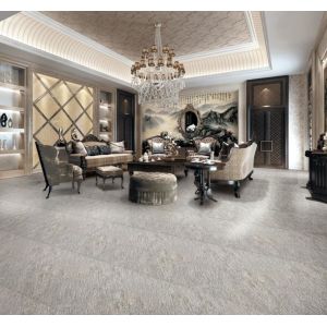 Rustic Stone Look Porcelain Tile / Stone Look Porcelain Floor Tile 600*600mm