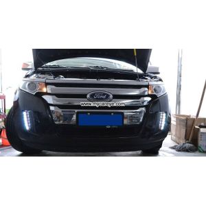 Ford Edge DRL LED Daytime Running Lights turn signal light steering