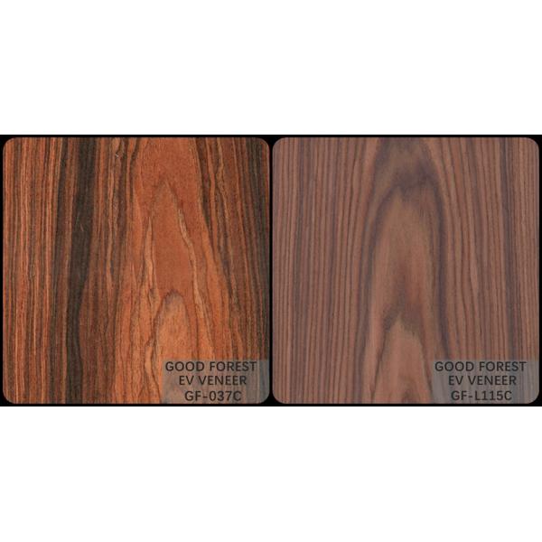 Engineered Wood Veneer Brazil Santos Rose Wood Veneer Natural Color SZ-L037C/237/115C