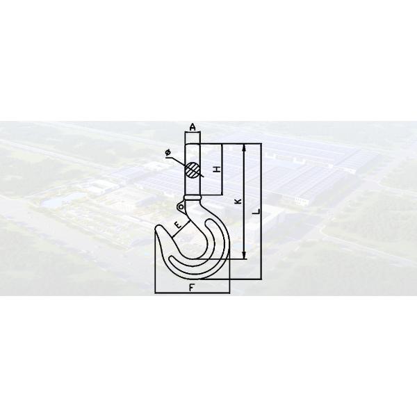 SLR166-ITALIAN TYPE SHANK HOOK CARBON STEEL