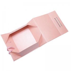China Cardboard Folded Gift Box Magnetic Lid Closure Book Style Rigid Sliding Packaging Flat Mailer on sale