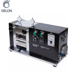 Lab Desktop Battery Electrode Manual Roller Pressing Machine Battery Research