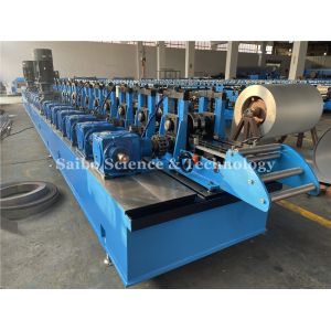 2.5mm Steel Thickness Guide Rail Roll Forming Machine With 22 Stations