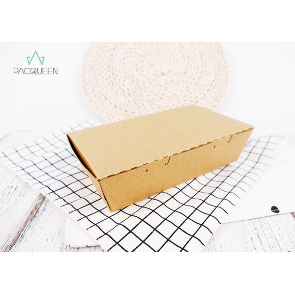 Quality Integrated Structure Kraft Take Out Boxes Easily Open And Seal For Frozen Pizza for sale