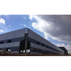 Prefab Steel H Beam Warehouse Structure for Racking Systems