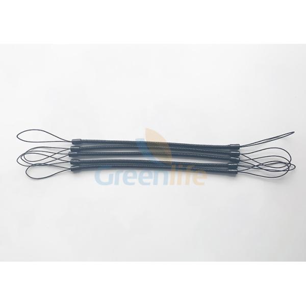 Protective Slim Table Pens Plastic Coiled Security Tethers