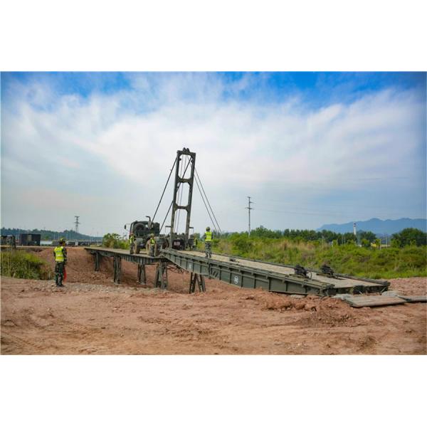 Quality Tracked Load 60t Mechanized Bridge Temporary Modular Bridge for sale