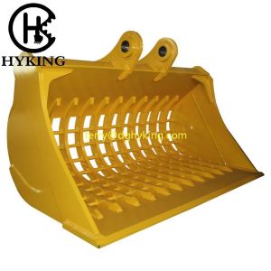 Multiple Use Skeleton Bucket for 20 Ton Excavator with Q345B+NM400 Material