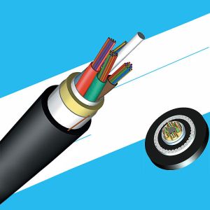 Wholesale 12 24 Core ADSS OFC Non Metallic SM Fiber Optic Cable For Outdoor Aerial Installation from china suppliers