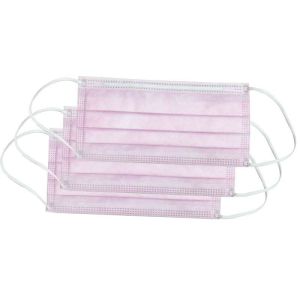 Breathable 3ply Non Woven Face Dust Mask With Nose Clip