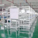 Double Side Assembly Line Workstations DY231 Pipe Work Table For Workshop