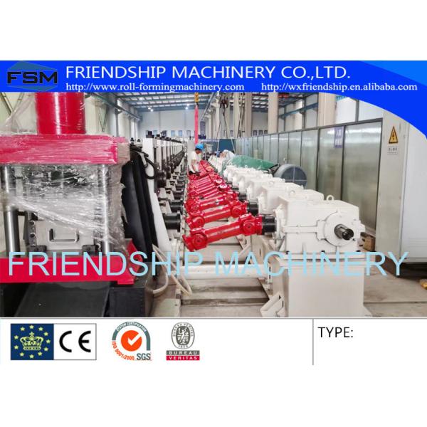 Quality U Type 8mm Thickness Roll Forming Machinery With Punching Holes And Bending Machine for sale