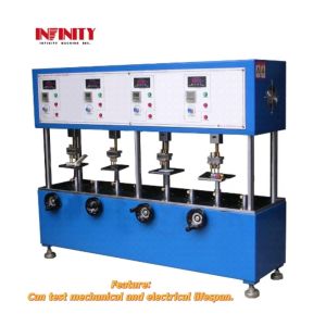 Economical Four Stations Mechanical Button Testing Machine for Notebook Life