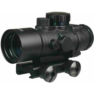 Military Night Vision Compact Horseshoe Reticle Scope 3.5X30 Tri Illuminated