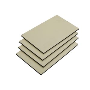 Silver UV-Resistant Aluminum-Finished Composite Panel