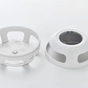 Safe and Effective Solar Panel Fly Killer Electric Mosquito Killing Lamp for