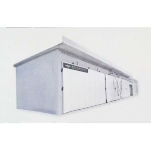 60m3 Woodworking Spray Booth H4.4m Lumber Dry Kiln Civil Construction Shell