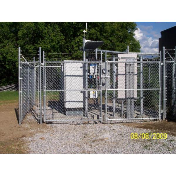 chain link fence for cell tower