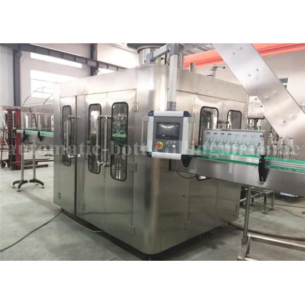 Automatic 500ml Glass Bottle Filling Machine , Carbonated Energy Drink Filling