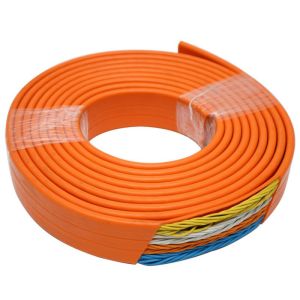 Flat Traveling Cable for Elevator with CE certificate 40G0.75 with Special PVC