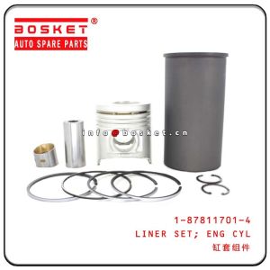 China Isuzu FVR32 6HE1T Engine Cylinder Liner Set 1-87811701-4 1878117014 on sale