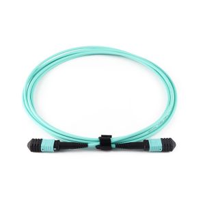 24F MPO MTP Fiber Optical Cable With LSZH Jacket