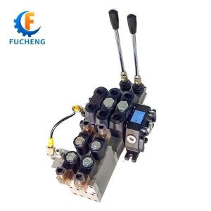 Hand Control Hydraulic Directional Control Valve DCV100/2-S 75.9 Pressure 100LPM