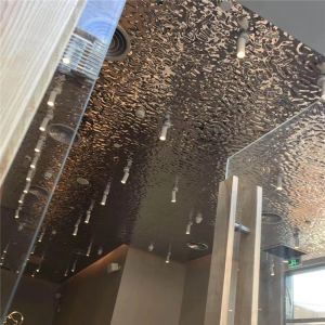 decorative stainless steel sheet embossed water ripple sheet for ceiling panel